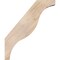 Ekena Millwork 5 1/2"W x 22"D x 26"H Funston Smooth Knee Brace, Douglas Fir BRC06X22X26FST00SDF - alternate 2